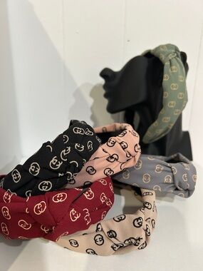 GG Fashion Patterned Knotted Headbands - Choose 1
